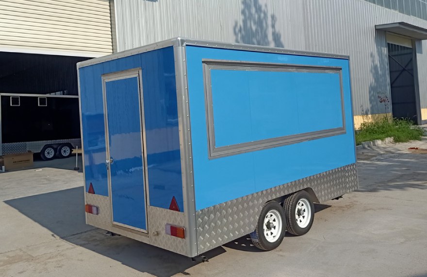 brand new fast food trailer for sale in stock